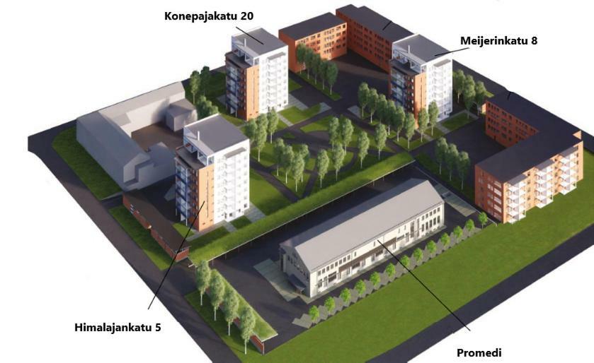 Pro Apartments 4 Vaasa Eksteriør billede